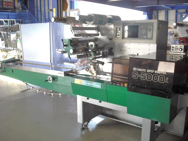 横ピロー包装機 大森機械工業 S-5000i-BX