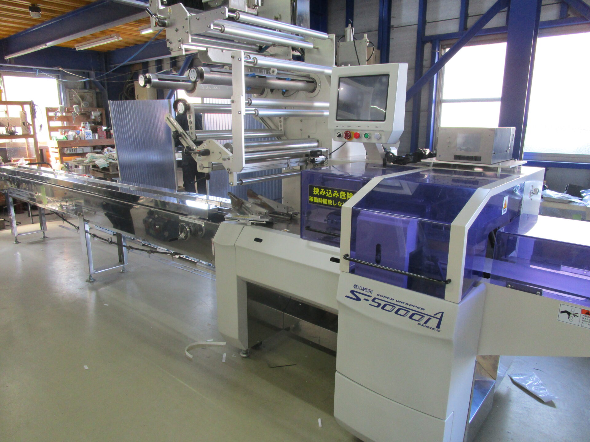 横ピロー包装機 大森機械工業 S-5000A-BX